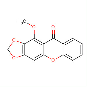 Structure of 11-Methoxy-10H-1,3-dioxolo[4,5-b]xanthen-10-one