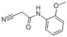 Structure of 2-CYANO-N-(2-METHOXY-PHENYL)-ACETAMIDE