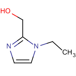 Structure of 1H-Imidazole-2-methanol, 1-ethyl-