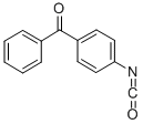 Structure of 4-ISOCYANATOBENZOPHENONE  97