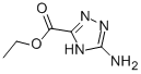 Structure of ethyl 5-amino-2H-1,2,4-triazole-3-carboxylate