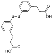 Structure of 3,3-DITHIOBISHYDROCINNAMIC ACID