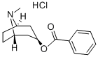 Structure of tropacocaine hydrochloride