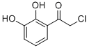 Structure of 2-chloro-1-(2,3-dihydroxyphenyl)ethanone