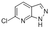 Structure of 6-chloro-1H-pyrazolo[3,4-b]pyridine