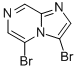 Structure of 3,5-Dibromo-imidazo[1,2-a]pyrazine