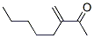 3-methyleneoctan-2-one结构式