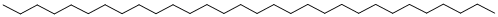 Structure of N-TRIACONTANE