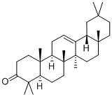 Structure of 18BETA(H)-OLEAN-12-EN-3-ONE