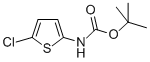 Structure of (5-CHLORO-THIOPHEN-2-YL)-CARBAMIC ACID TERT-BUTYL ESTER