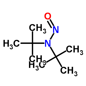 Structure of N-tert-butyl-2-methyl-N-nitrosopropan-2-amine