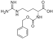 Structure of Z-D-ARG-OH