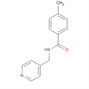 Structure of Benzamide, 4-methyl-N-(4-pyridinylmethyl)-