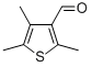 Structure of 2,4,5-TRIMETHYLTHIOPHENE-3-CARBOXALDEHYDE
