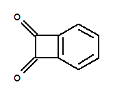 Bicyclo(4.2.0)octa-1,3,5-triene-7,8-dione结构式