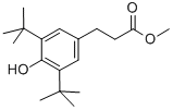 Structure of Methyl 3-(3,5-di-tert-butyl-4-hydroxyphenyl)propionate