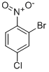 Structure of 2-BROMO-4-CHLORO-1-NITRO-BENZENE