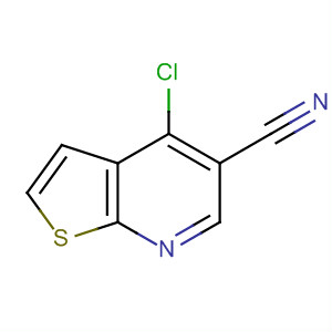 Structure of 4-CHLOROTHIENO[2,3-B]PYRIDINE-5-CARBONITRILE