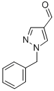Structure of 1-BENZYL-1H-PYRAZOLE-4-CARBALDEHYDE