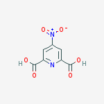 Structure of 4-Nitro-2,6-pyridinedicarboxylic acid