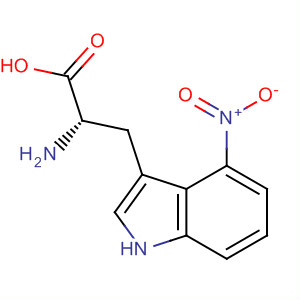 Structure of L-Tryptophan, 4-nitro-