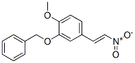 Structure of TRANS-3-BENZYLOXY-4-METHOXY-BETA-NITROSTYRENE