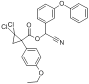 Structure of CYCLOPROTHRIN