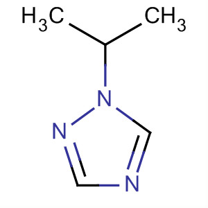 Structure of 1H-1,2,4-Triazole, 1-(1-methylethyl)-