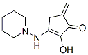 Structure of 2-Hydroxy-5-methylene-3-(piperidinoamino)-2-cyclopenten-1-one
