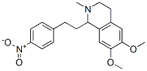 Structure of 6,7-Dimethoxy-2-methyl-1-(4-nitrophenethyl)-1,2,3,4-tetrahydroisoquinoline