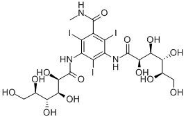 Chemical structure of Ioglucomide
