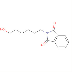 Structure of 1H-Isoindole-1,3(2H)-dione, 2-(6-hydroxyhexyl)-