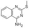 Structure of 4-AMINO-2-METHYLMERCAPTOQUINAZOLINE