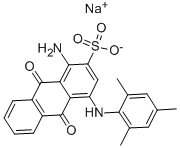 Structure of Acid Blue 129
