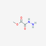 Structure of Ethanedioic acid, monomethyl ester, hydrazide