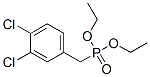 Structure of [(3,4-Dichlorophenyl)methyl]phosphonic acid diethyl ester