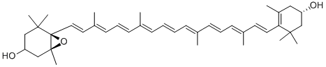 Structure of ANTHERAXANTHIN