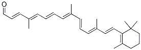 (2E,4E,6E,8E,10E,12E,14E)-15-(2,6,6-Trimethyl-1-cyclohexenyl)-4,9,13-trimethyl-2,4,6,8,10,12,14-pentadecaheptaenal结构式