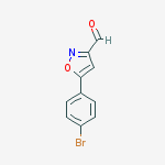 Structure of 5-(4-Bromophenyl)Isoxazole-3-Carbaldehyde