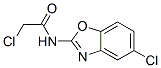 Structure of 2-Chloro-N-(5-chlorobenzoxazol-2-yl)acetamide
