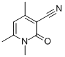Structure of 1,4,6-TRIMETHYL-2-OXO-1,2-DIHYDRO-3-PYRIDINECARBONITRILE