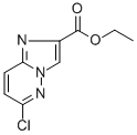 Structure of ETHYL 6-CHLOROIMIDAZO[1,2-B]PYRIDAZINE-2-CARBOXYLATE
