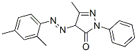 Structure of 4-[(2,4-Dimethylphenyl)azo]-2,4-dihydro-5-methyl-2-phenyl-3H-pyrazol-3-one