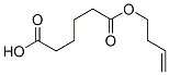 but-3-enyl hydrogen adipate结构式