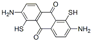 Structure of 2,6-diamino-1,5-dimercaptoanthraquinone