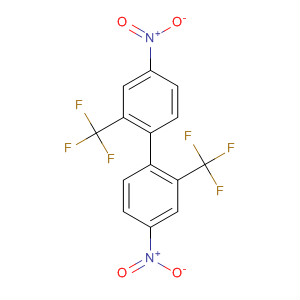 1,1'-Biphenyl, 4,4'-dinitro-2,2'-bis(trifluoromethyl)-结构式