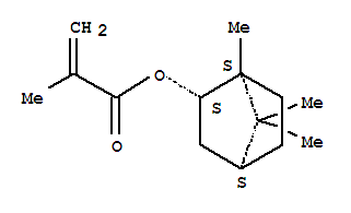 Structure of POLY(ISOBORNYL METHACRYLATE)