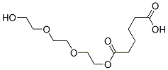 Structure of [2-[2-(2-hydroxyethoxy)ethoxy]ethyl] hydrogen adipate