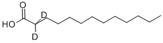 Structure of 2,2-DIDEUTEROTRIDECANOIC ACID