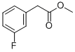 Structure of METHYL 3-FLUOROPHENYLACETATE